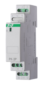 Реле электромагнитное (промежуточное) PK-2P 12В AC/DC 2NO/NC 2x8 А F&F EA06.001.006