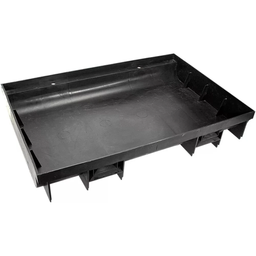 Поддон пластиковый 600*400*100 с отверстием на дне D110 AQUASTOK