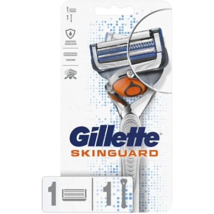 GILLETTE SKINGUARD Sensitive Бритва с 1 сменной кассетой для бритья