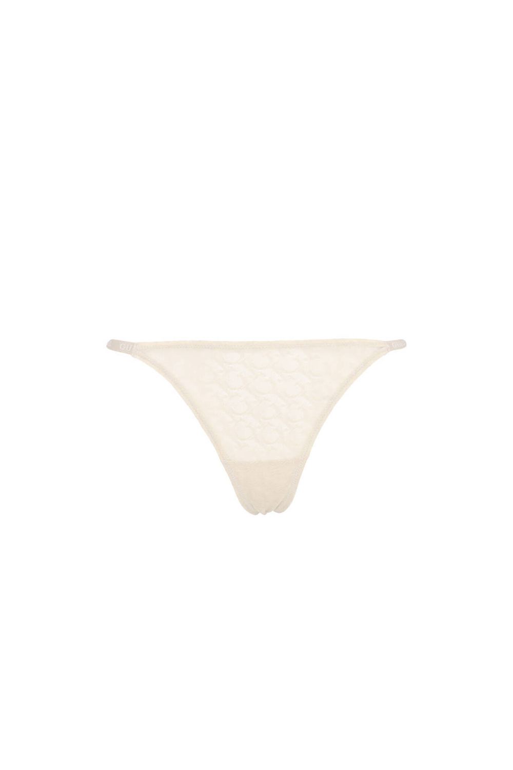 Кружевные стринги Guess Underwear - бежевый(O3BE18 KBXA0)