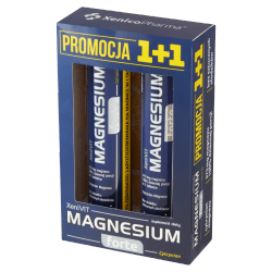 Набор диетической добавки XeniVIT Magnesium Forte, 20 + 20 шипучих таблеток