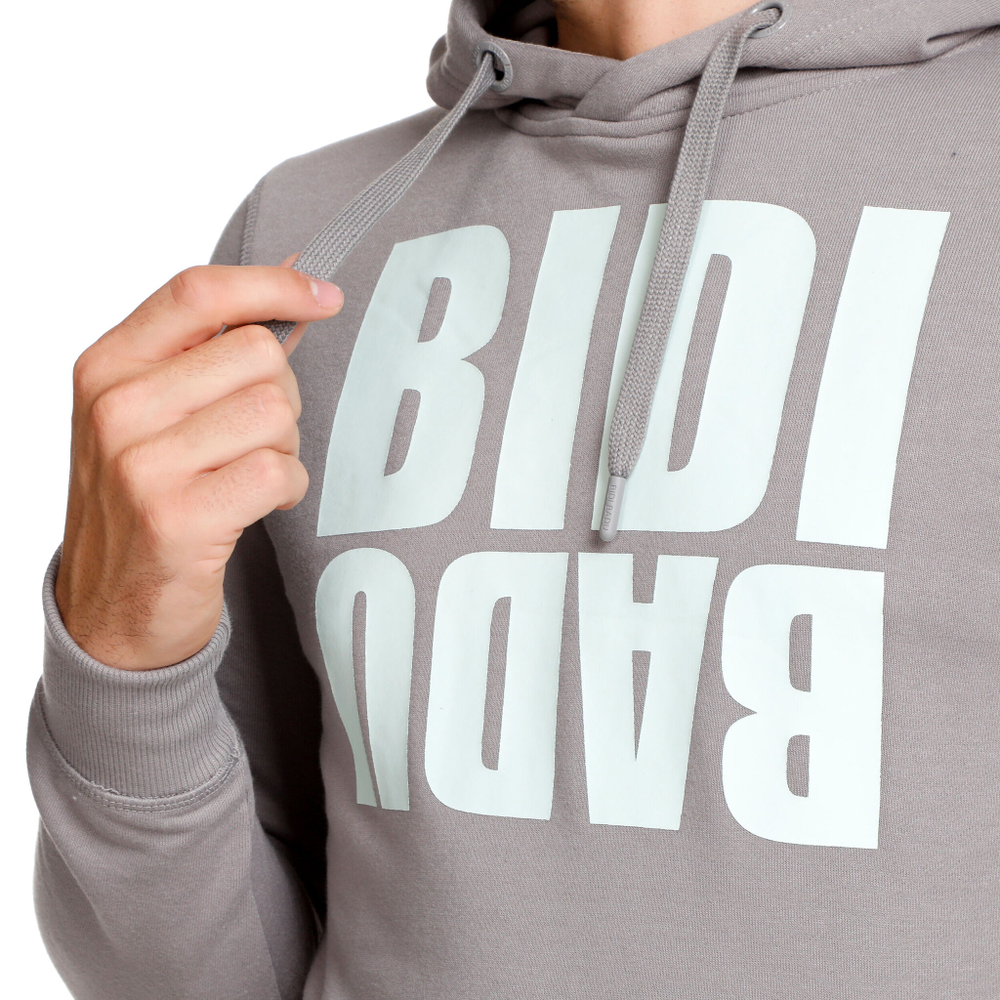 Мужская кофта теннисная BIDI BADU Isoke Lifestyle Hoody Men - Grey