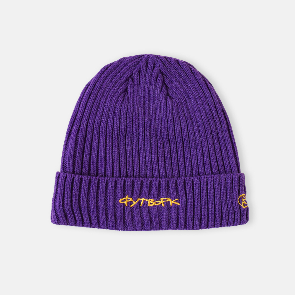 Шапка Footwork Fleece Script Purple