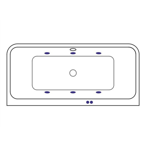 Акриловая ванна Excellent Arana Soft 180x85 WAEX.ARA18.SOFT