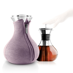 Чайник заварочный tea maker в неопреновом текстурном чехле, 1 л, холодная роза
