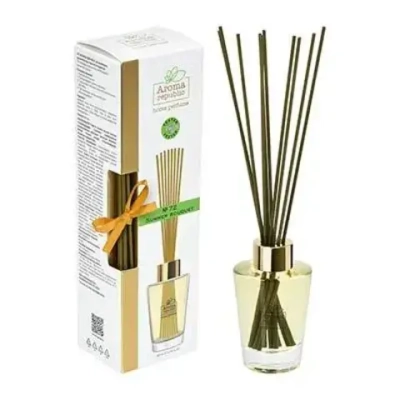 Ароматический диффузор в стеклянном флаконе 90 мл,»№72 Summer bouquet» AROMA REPUBLIC