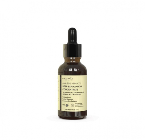 Neemli Naturals AHA 30% + BHA 2% Deep Exfoliation Peeling Concentrate Пилинг-концентрат для лица с кислотами