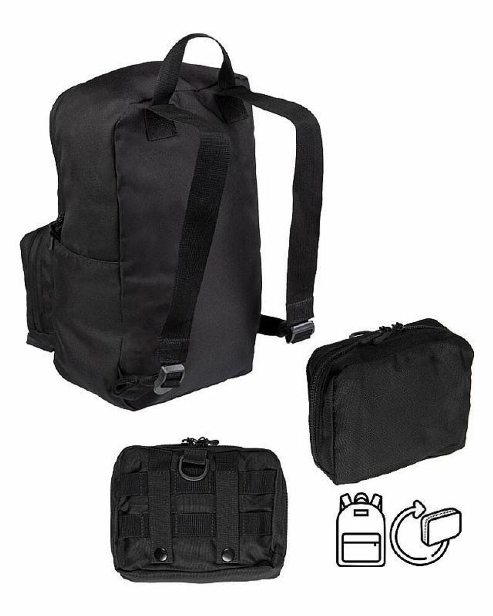 Рюкзак ULTRA COMPACT Mil-Tec Black (15л.)
