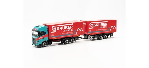 Грузовик Iveco S-Way прицеп сменный фургон "Gruber Logistics"