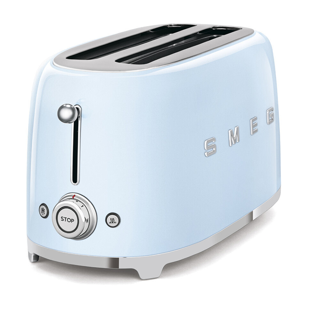Тостер на 4 ломтика Smeg TSF02PBEU