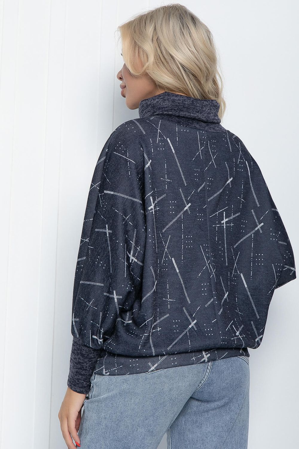 Джемпер Бернарда (темно-синяя) Б11449 LT Collection