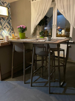 Стул пластиковый барный Net Stool