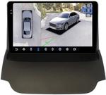 Магнитола для Ford EcoSport 2014-2017 - FarCar BX232M-360 монитор 9.5" 2K QLED на Android 13, Быстрая, CarPlay, 4G SIM-слот, 4 камеры в комплекте
