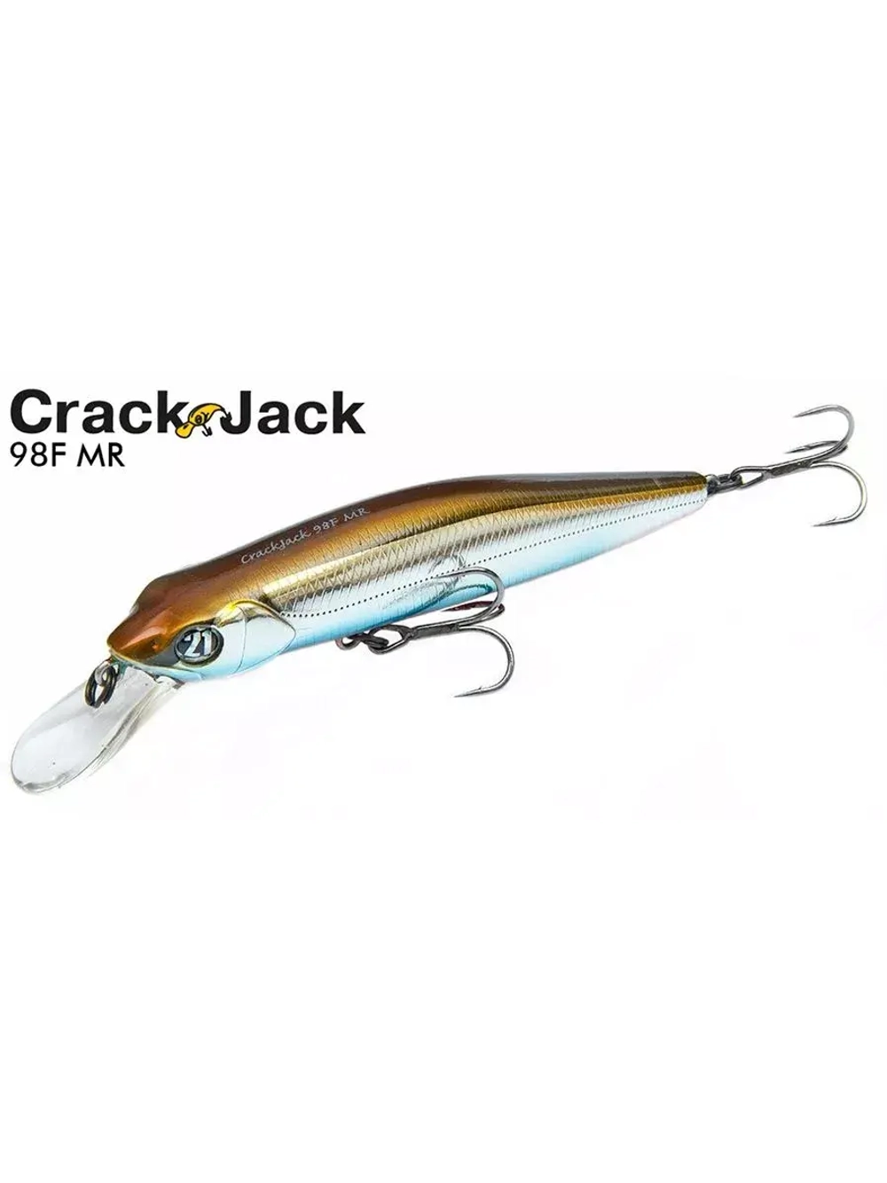 Воблер Crackjack 98F-MR 98мм. 15.5гр. 1.3-1.7 м 012