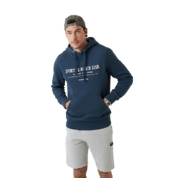 Мужская кофта теннисная Björn Borg STHLM Hoody Men - Blue