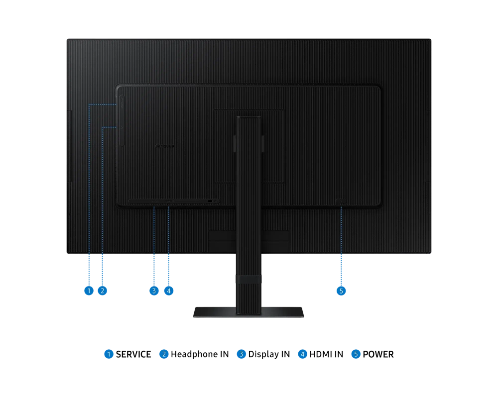 Монитор Samsung S27D700EAI 27" Black 5ms HDMI, DisplayPort (LS27D700EAIXCI)