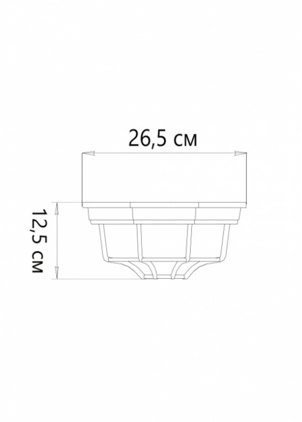 Уличный потолочный светильник Arte Lamp PEGASUS A3100PL-1AC