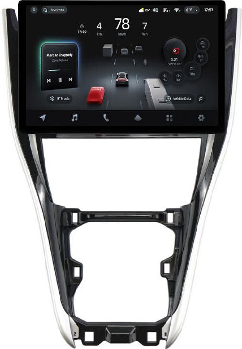 Магнитола для Toyota Harrier 3 XU60 2017-2020 (большая рамка) - Teyes CC4-PRO монитор 13" 2K QLED на Android 13, Быстрейшая, Snapdragon 778G, ИИ, CarPlay, DSP, 4G SIM-слот
