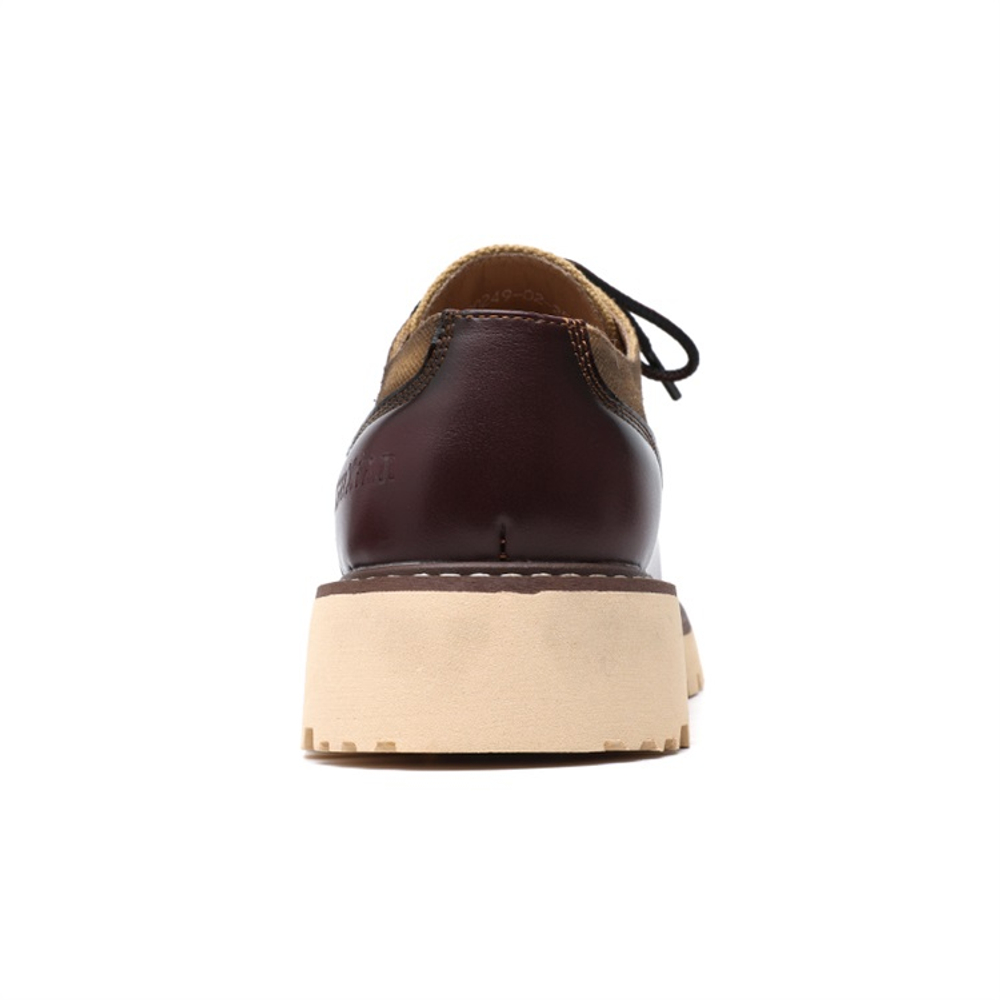 SHUNVWU Work Boots Men"s Low top Brown, Yellow