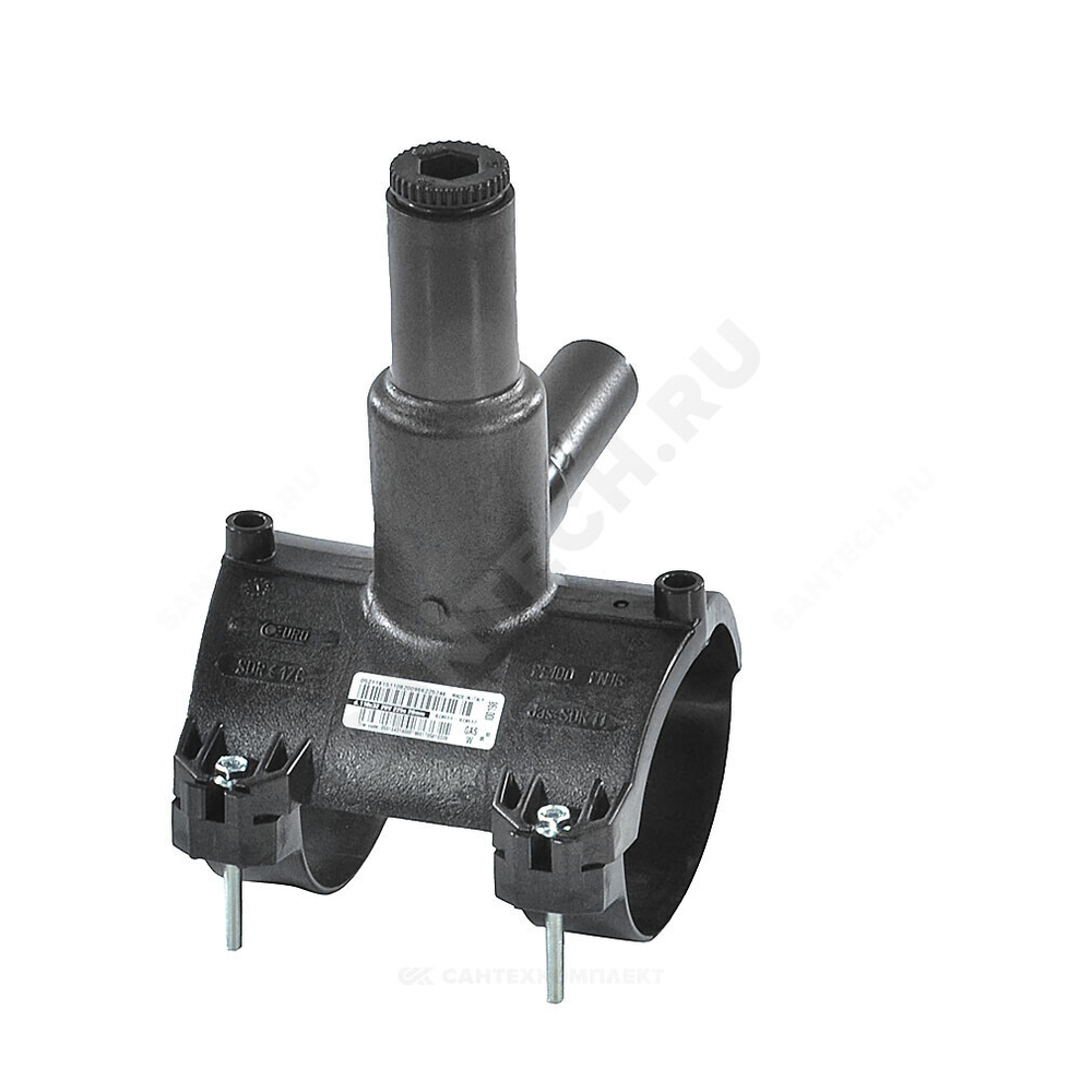 Седелка электросварная ПЭ100 Дн 110х63 Ру16 SDR11 с фрезой EUROSTANDARD 2130161163