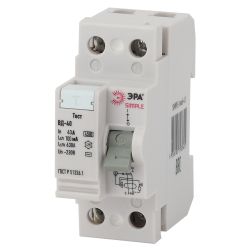 УЗО ЭРА SIMPLE SIMPLE-mod-48 ВД-40 2P 63А/100мА | Электротовары
