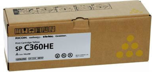 Ricoh 408187 тонерный картридж Подлинный Черный 1 шт