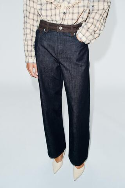ДЖИНСЫ Z1975 BARREL С ВЫСОКОЙ ПОСАДКОЙ — ZARA