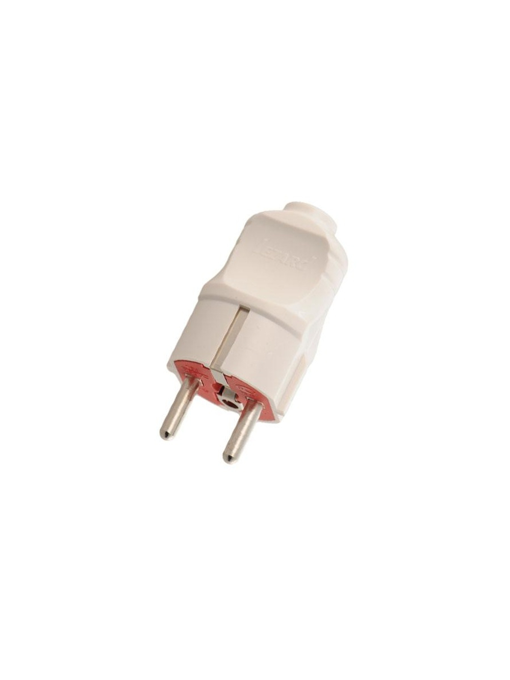 Вилка Accessories с заземл. UPS бел. LEZARD 715-0501-605