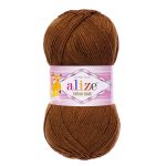 Пряжа Alize (Ализе) Cotton Gold / уп.5 мот. по 100 г, 330м, 690 черепичный А