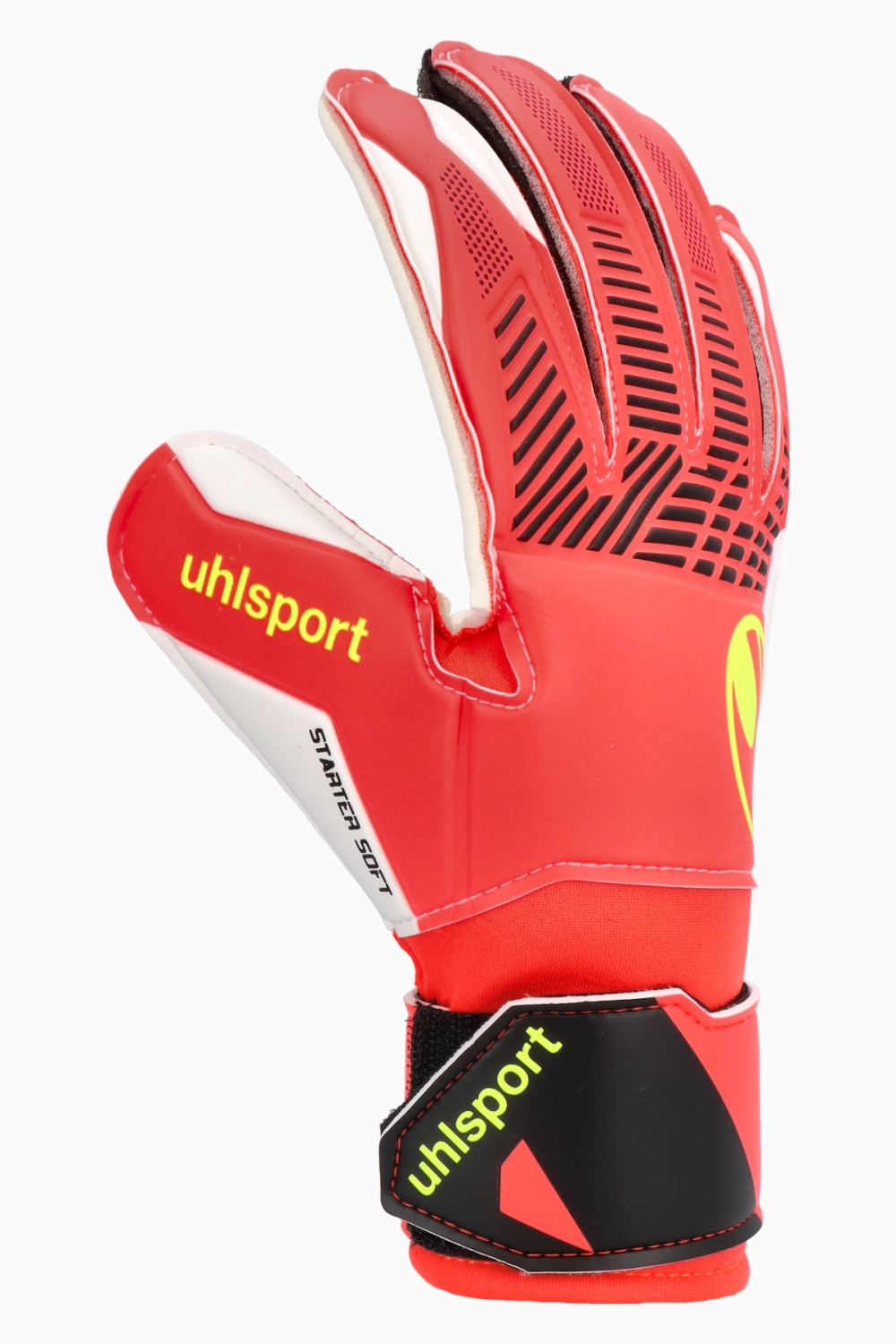Вратарские перчатки Uhlsport FM ZNE Starter Soft - красный