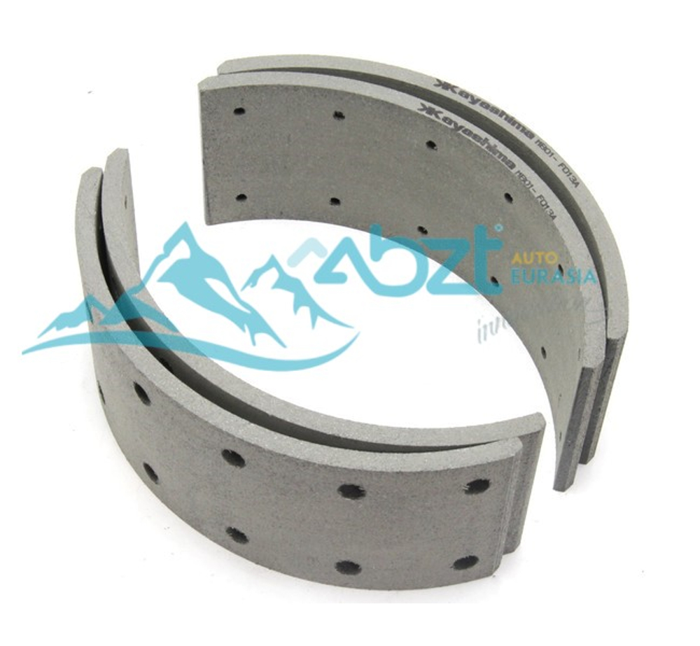 Накладка тормозная барабанные, 1-ось, W=110mm (к-т)