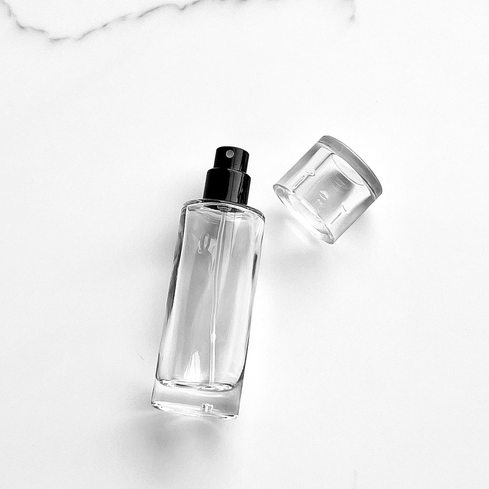 5 КОМПЛЕКТОВ: Флакон WIM 30 ml, прозрачный сурлиновый колпачок WIM BIG, спрей самозащелкивающийся с кольцом