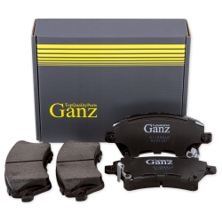 Колодки передние TOYOTA Cor 1.4-1.8 2000 GANZ GIJ09042