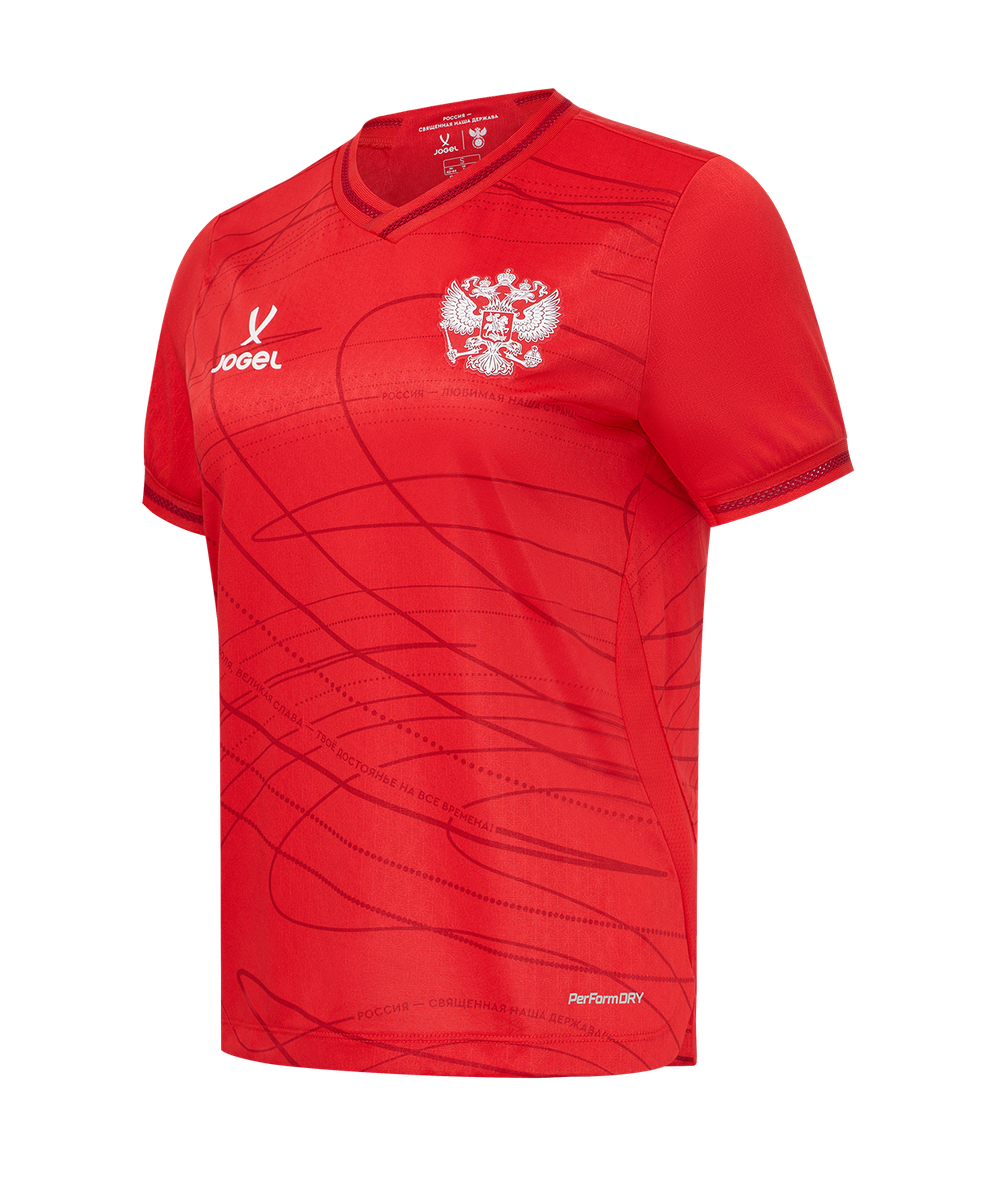 Футболка игровая женская JOGEL PerFormDRY National 26 Home Jersey W, красный