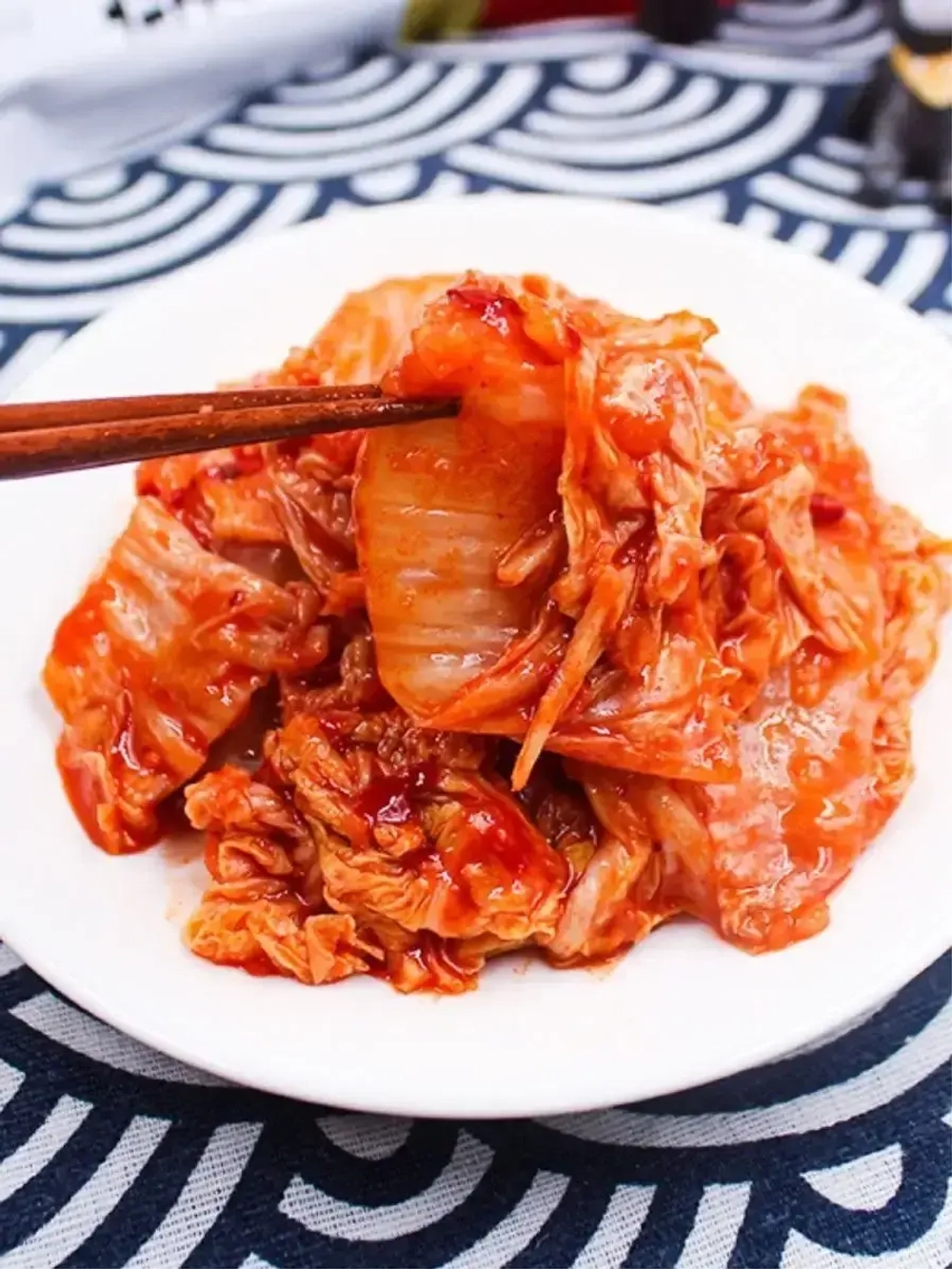 Китайская готовая капуста Кимчи ,WANLU (2уп по 500гр)
