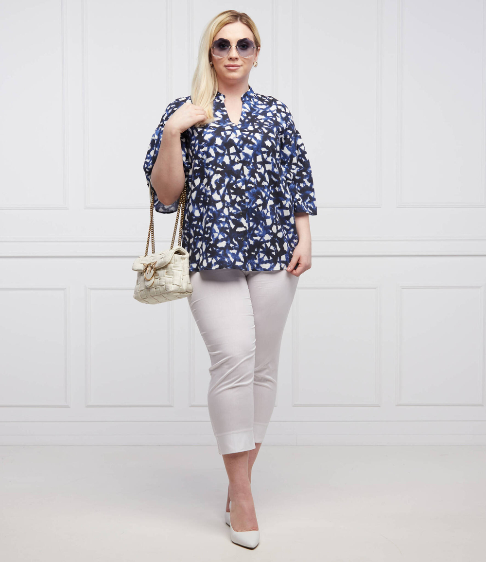 штаны renzo plus size Persona by Marina Rinaldi - белый(1132062)