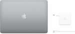 Ноутбук Apple MacBook Pro 16" A2141 (MVVK2RU/A) /Intel Core i9 9880H 2.3 ГГц/RAM 16GB/SSD 1024GB/Radeon Pro 5500M - 4 ГБ/3072*1920/Sonoma/Mac Os/Подсветка кл-ры: Да/серый. Состояние: B1