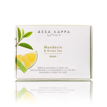 Мыло туалетное твердое Acca Kappa Green Mandarin 150 гр