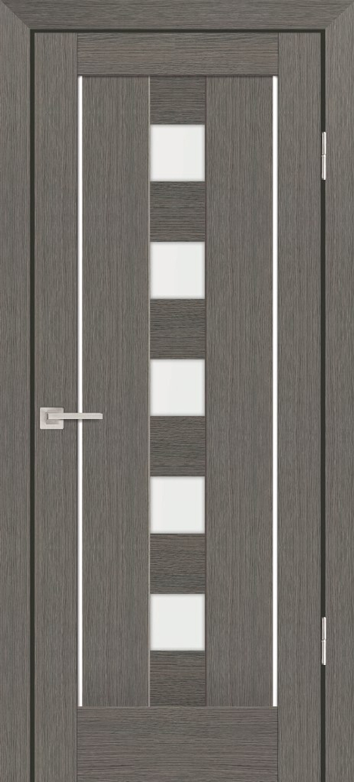 Дверь PS-34 / Цвет Грей Мелинга / белый сатинат / Двери PROFILO PORTE