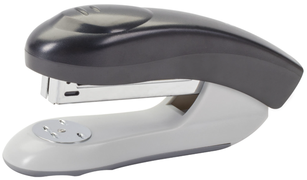 Степлер №24/6, 26/6 BRAUBERG "Original", до 25 листов, черный, 222533
