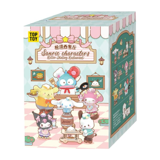 Фигурка Аниме Sanrio Family Roller Skating Restaurant series Blind Box 1 шт