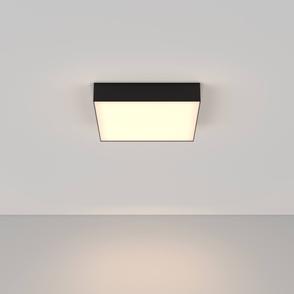 Потолочный светодиодный светильник Maytoni Zon C032CL-36W3K-SQ-B