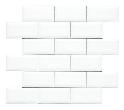 Декоративные элементы ADEX NERI Biselado PB Blanco Z (5х10) Enmallado