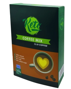 Кето кофе микс Slim Coffee - жиросжигающий напиток для похудения