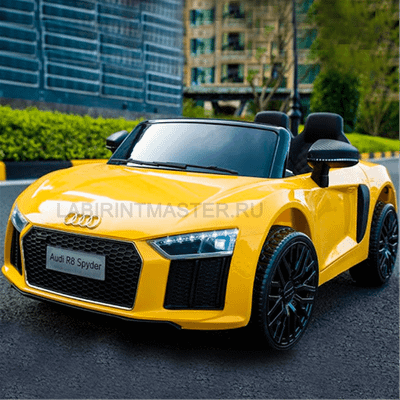 Детский электромобиль "Audi FLY-5189" желтый