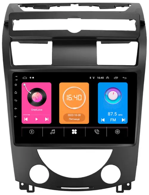 Магнитола для SsangYong Rexton 2006-2012 - GT10-3539 на Android 10