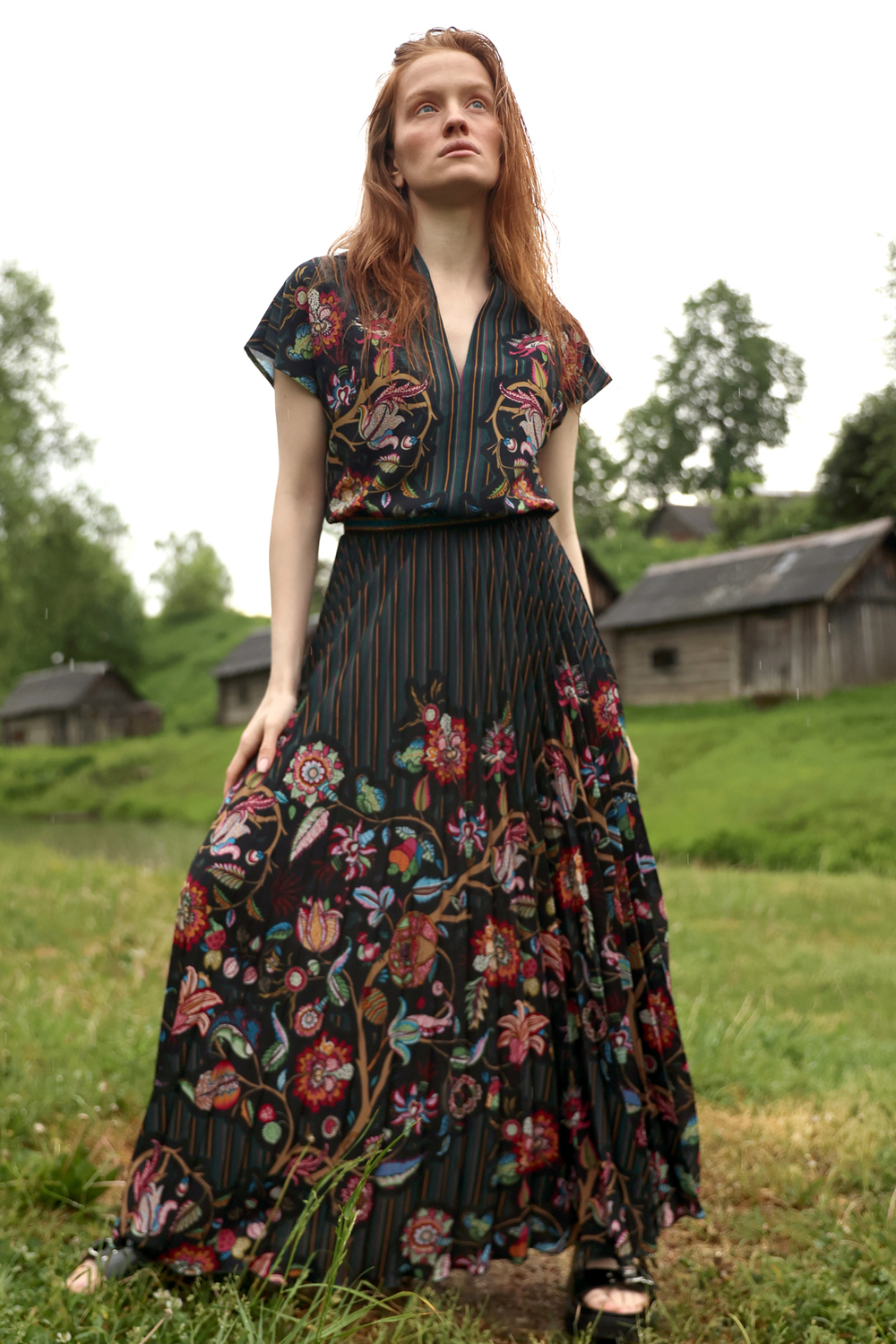 Dress "Essay-25. Blooming June"
