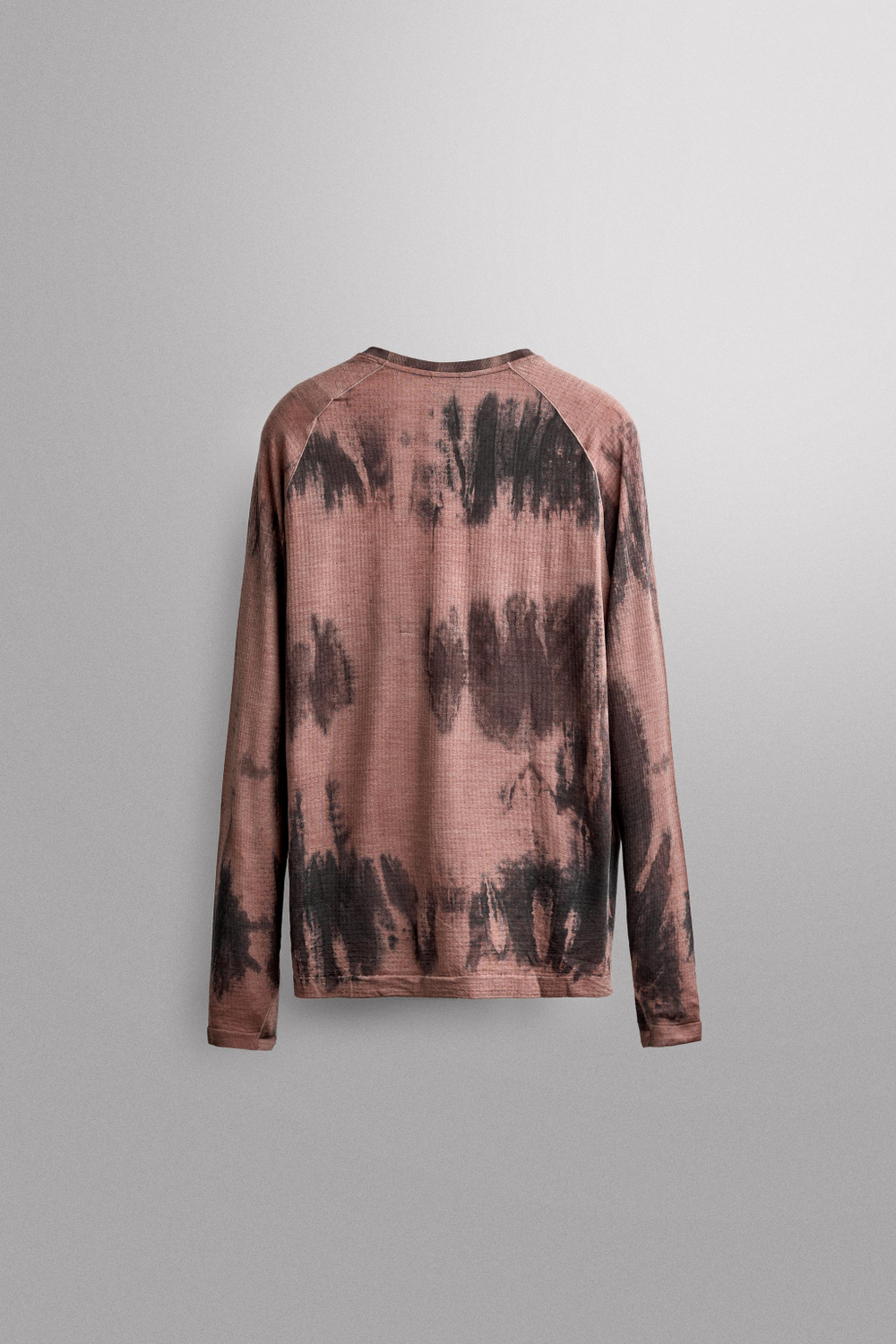 ФУТБОЛКА ИЗ ВЫСОКОТЕХНОЛОГИЧНОЙ СМЕСОВОЙ ШЕРСТИ С ПРИНТОМ — ZARA