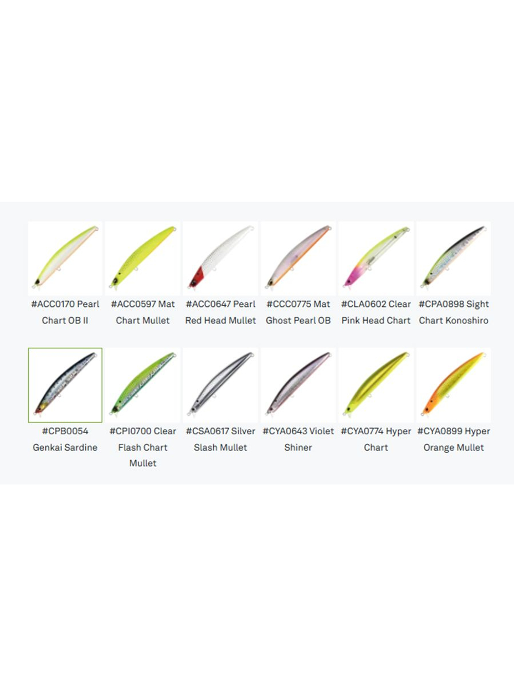 Воблер для рыбалки DUO Tide Minnow Ghost 170F High Torque, CPB0054 Genkai Sardine, 170 мм, 44 г, плавающий, минноу