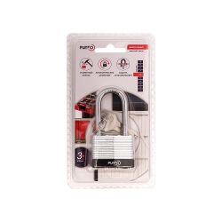 Замок навесной PUNTO PK-6540 L 3 кл. /57697/